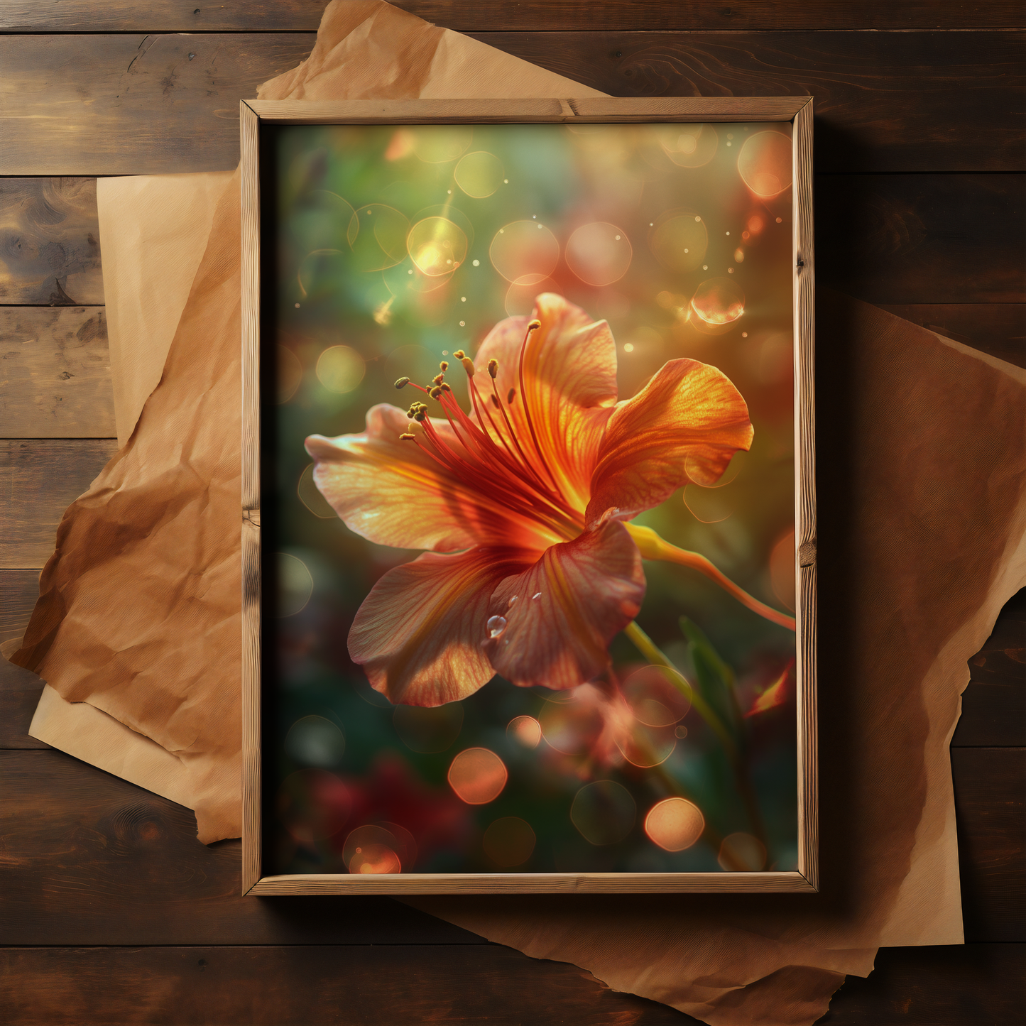 Radiance in Bloom | Acrylic Print