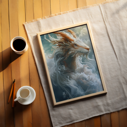 Whispering Winds of Eternity | Wooden Framed Poster