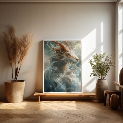 Whispering Winds of Eternity | Wooden Framed Poster