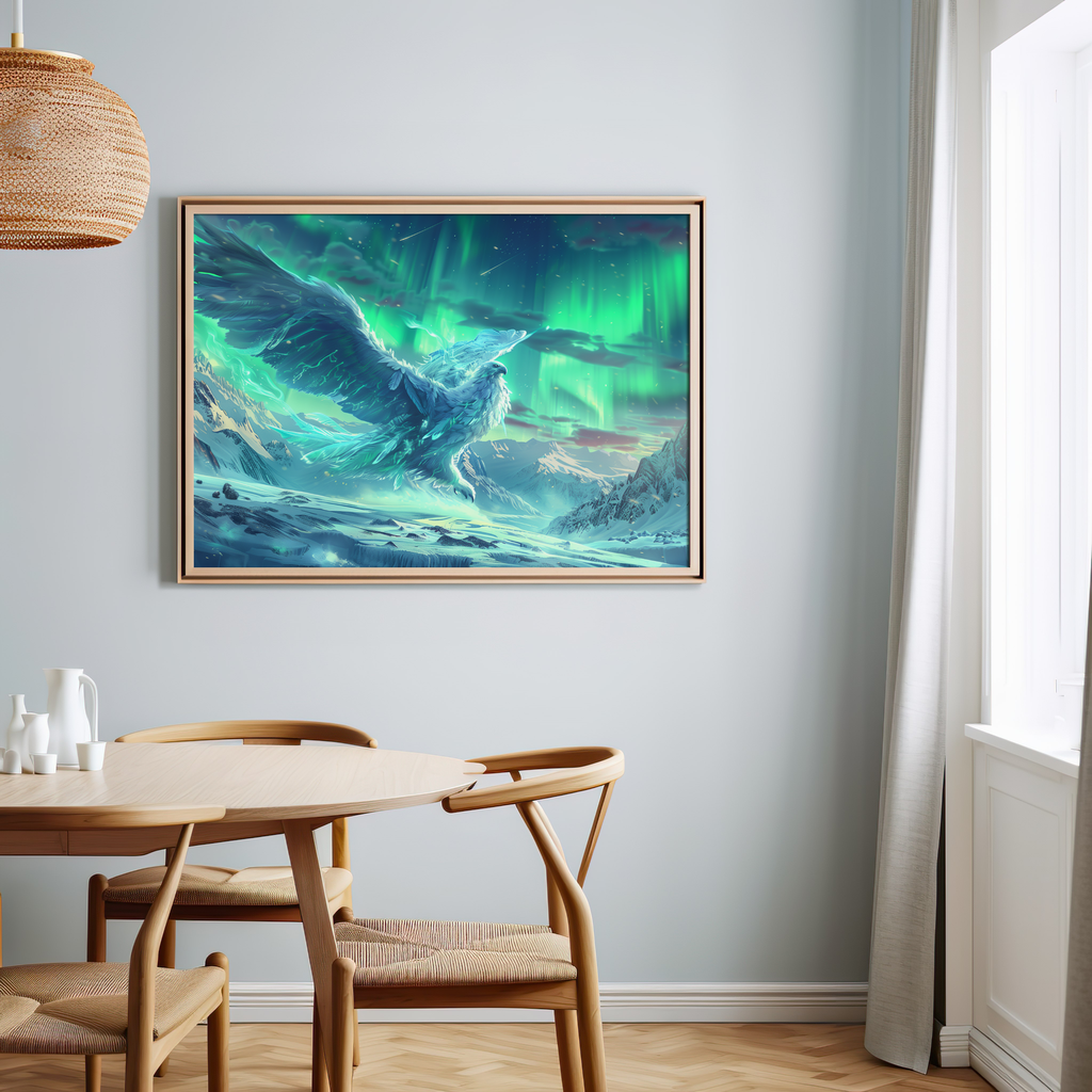 Aurora's Flight | Wooden Framed Poster