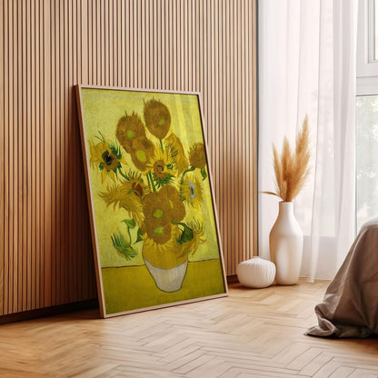 Sunflowers | Premium Wooden Framed Poster