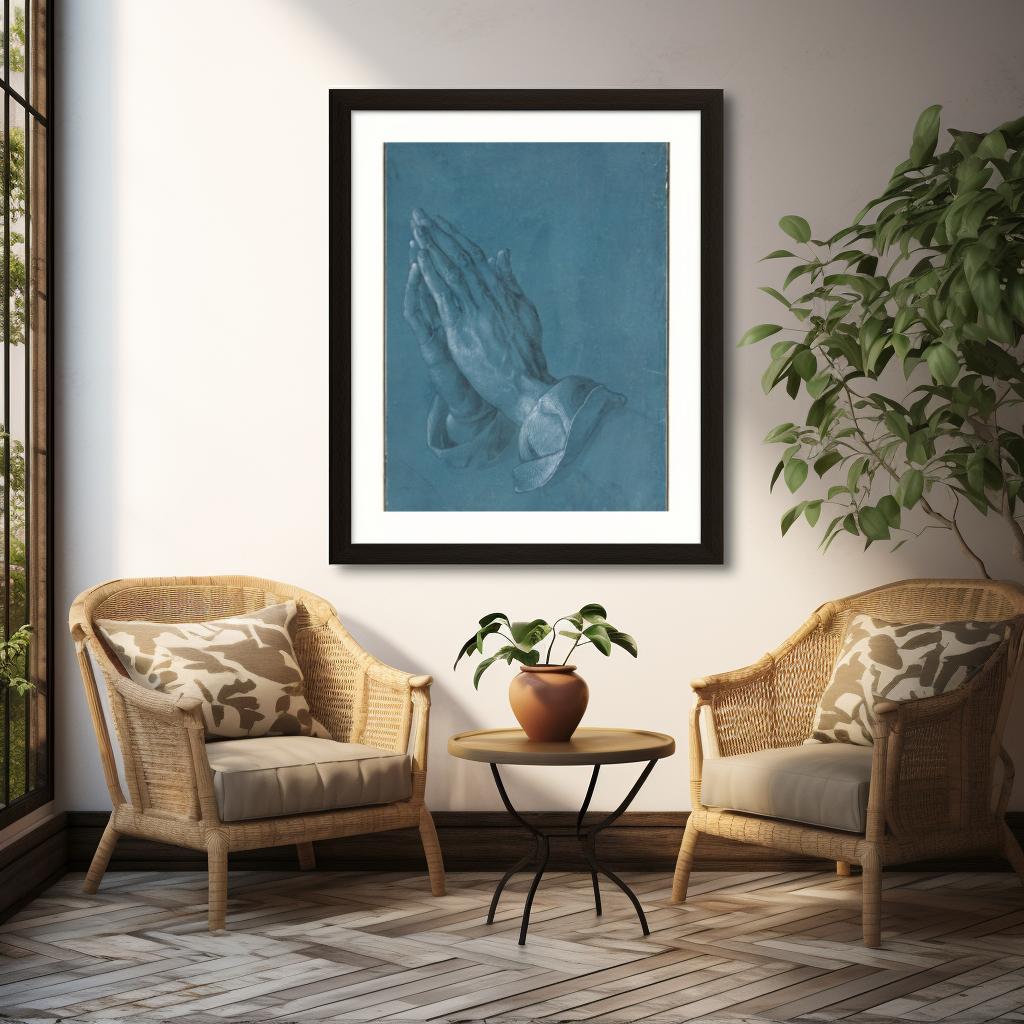 The Praying Hands | Acrylic Print