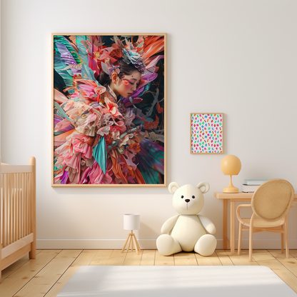 Elegy of the Floral Empress | Poster Print