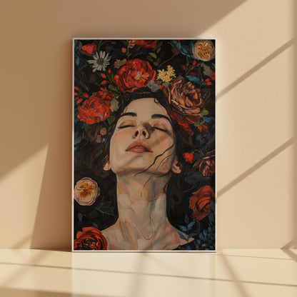 Bloom of Serenity | Wooden Framed Poster