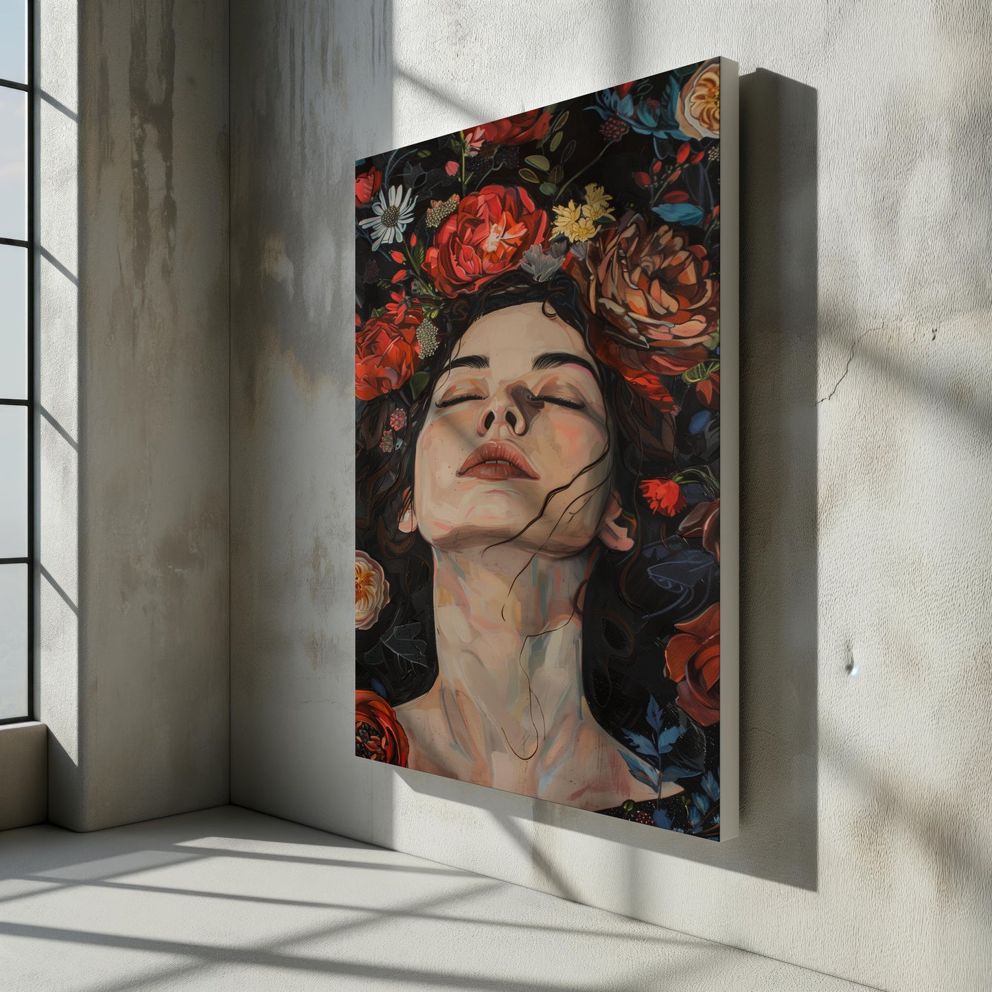 Bloom of Serenity | Premium Wooden Framed Poster