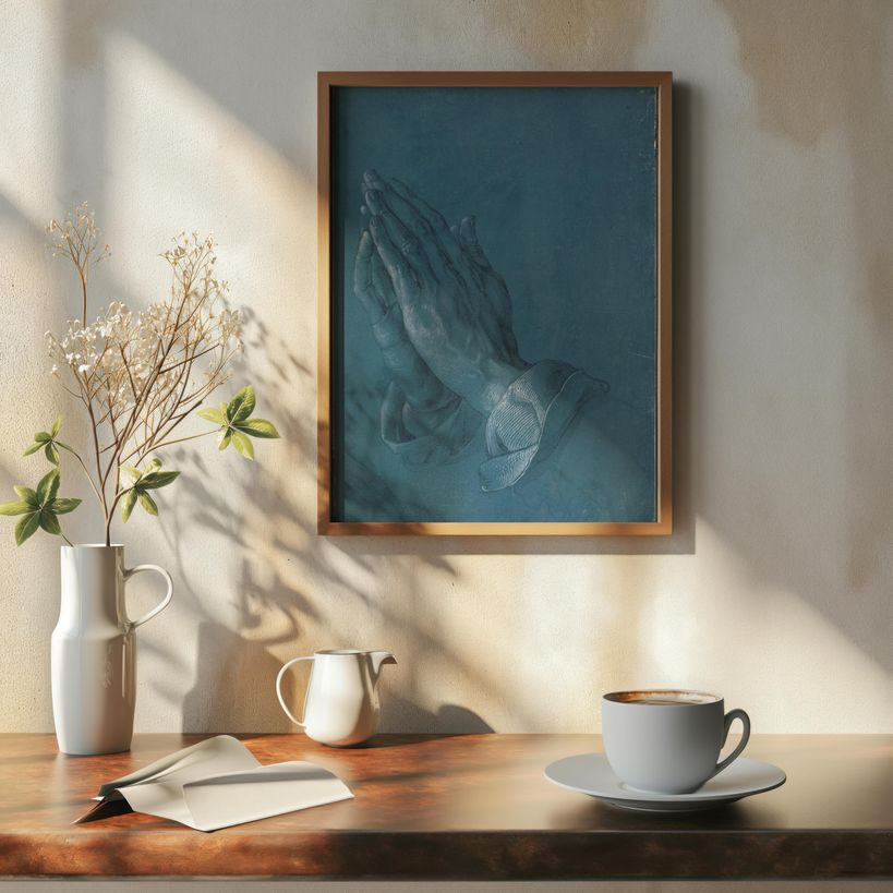 The Praying Hands | Acrylic Print