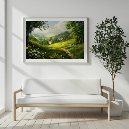 Village Vista | Acrylic Print