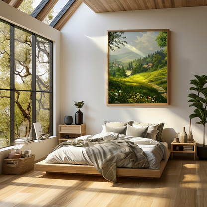 Village Vista | Canvas