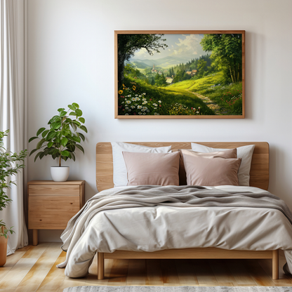 Village Vista | Canvas