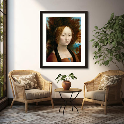 Ginevra de' Benci | Acrylic Print