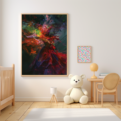 Vortex of the Vivid Maelstrom | Poster with Hanger