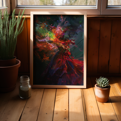 Vortex of the Vivid Maelstrom | Acrylic Print