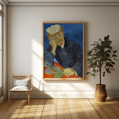 Portrait of Dr. Gachet | Metal Framed Poster