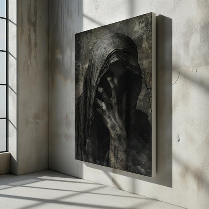 Whispers from the Abyss | Brushed Aluminum Print