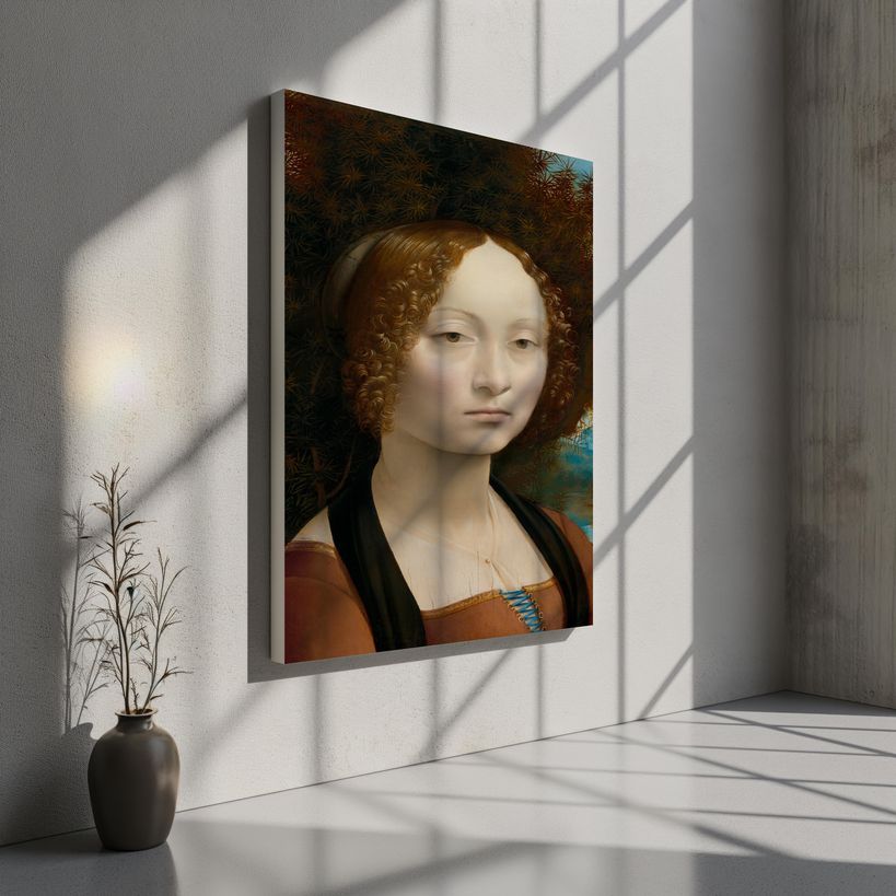 Ginevra de' Benci | Aluminum Print