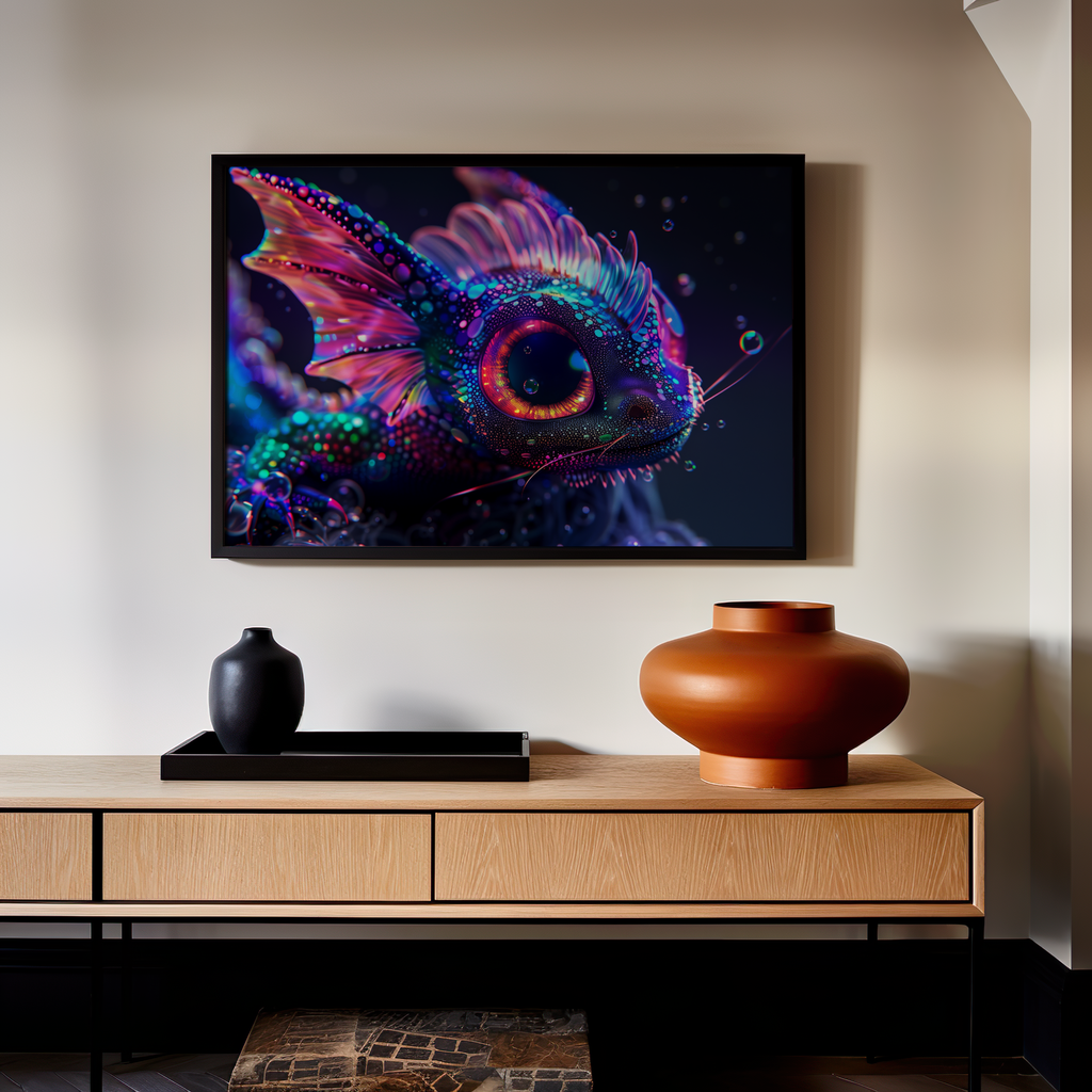 The Neon Abyssal | Acrylic Print