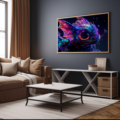 The Neon Abyssal | Acrylic Print