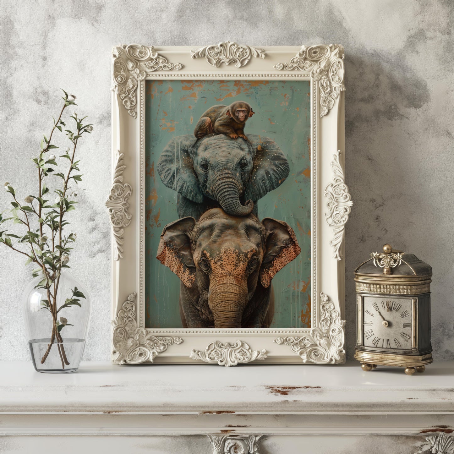 Gentle Giants and Tiny Treasures | Poster Print