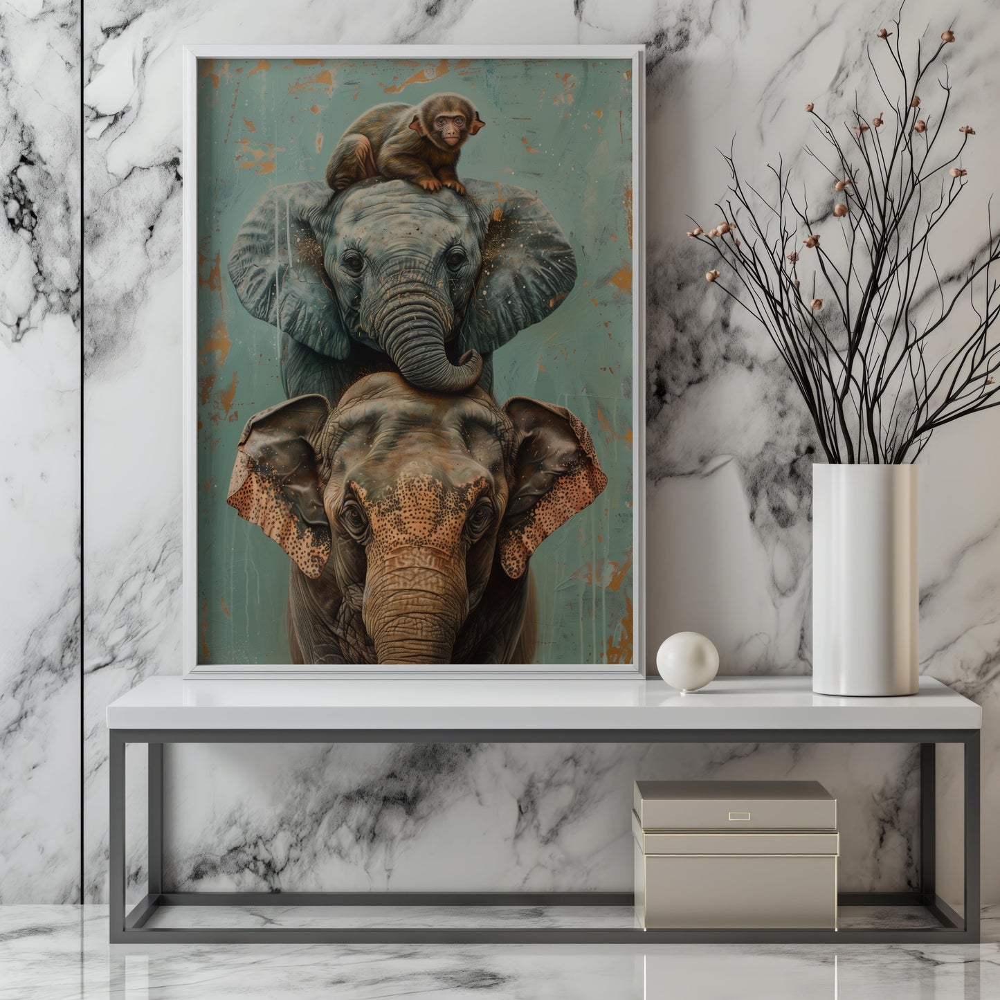 Gentle Giants and Tiny Treasures | Acrylic Print