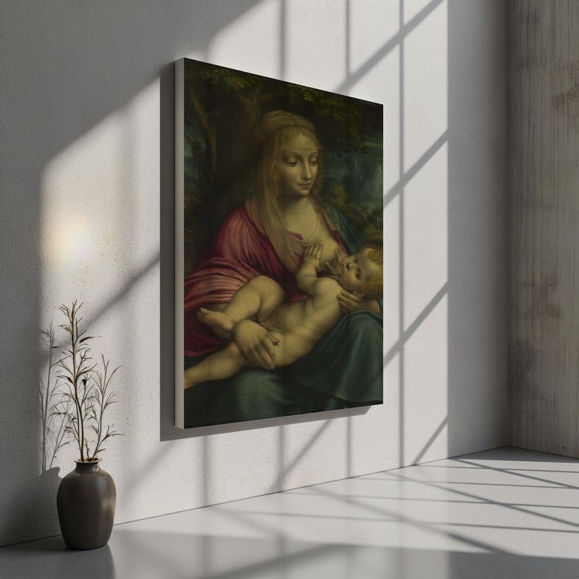 The Virgin and Child | Metal Framed Poster