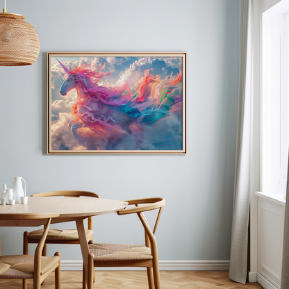 Celestial Dreamscape | Wooden Framed Poster