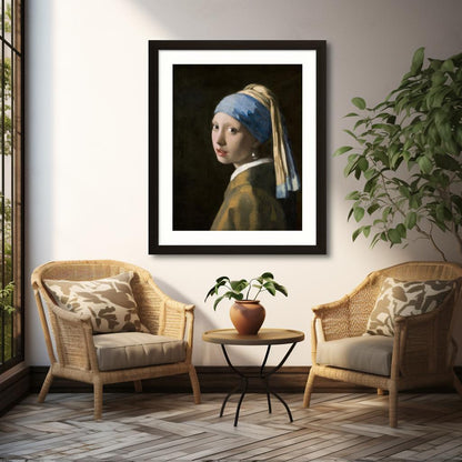 Girl with a Pearl Earring | Acrylic Print