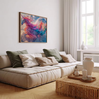 Celestial Dreamscape | Wooden Framed Poster