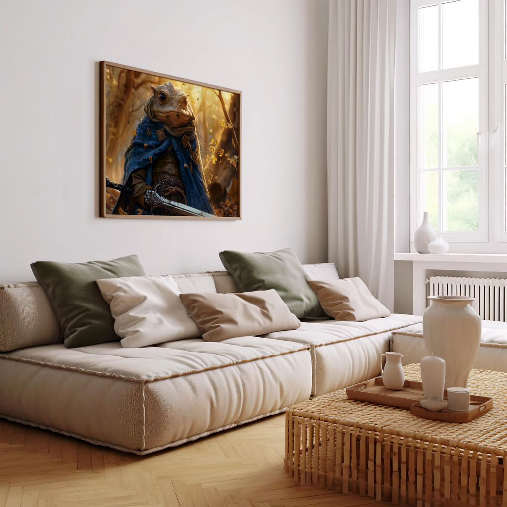 The Gallant Amphibian | Canvas