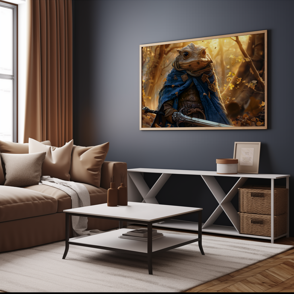 The Gallant Amphibian | Canvas