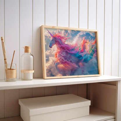 Celestial Dreamscape | Metal Framed Poster