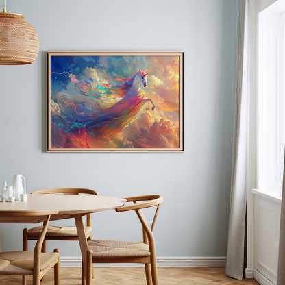 Spectrum Soar | Brushed Aluminum Print