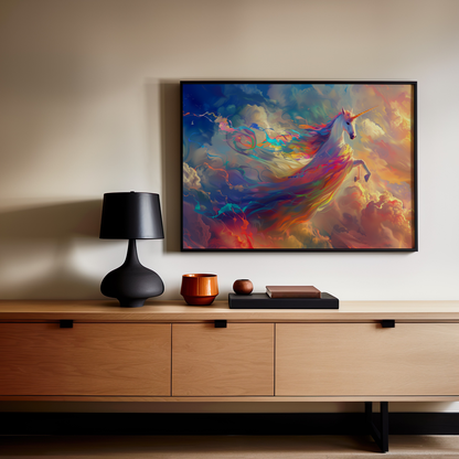 Spectrum Soar | Brushed Aluminum Print