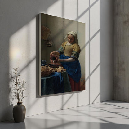 The Milkmaid | Brushed Aluminum Print