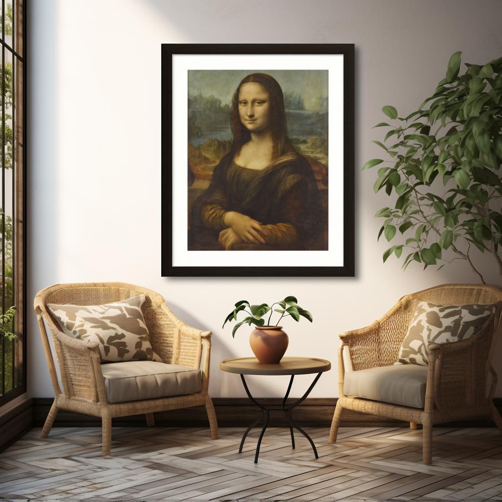 Mona Lisa | Poster with Hanger