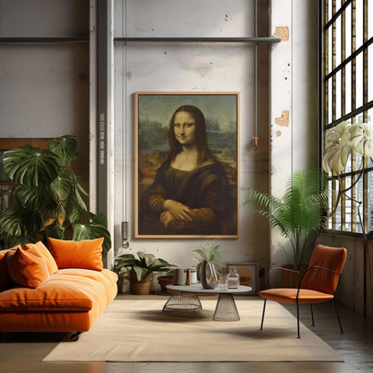 Mona Lisa | Wooden Framed Poster