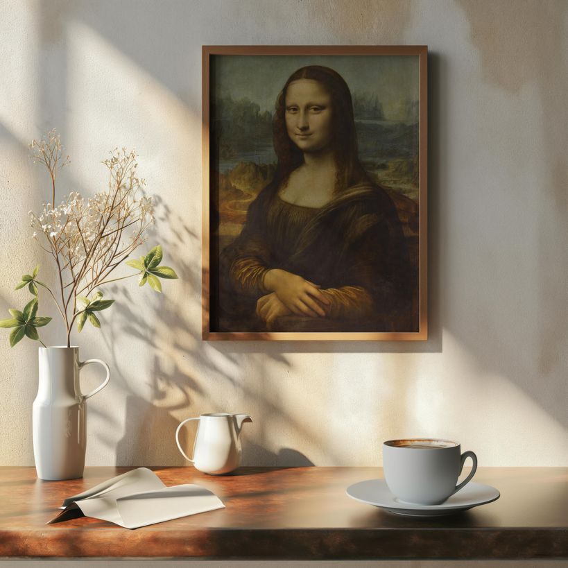 Mona Lisa | Premium Wooden Framed Poster