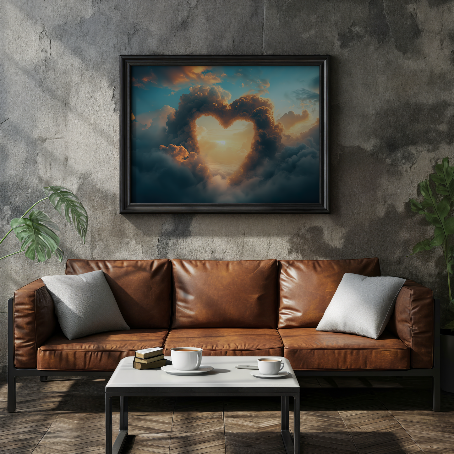 Cloudy Heart | Acrylic Print