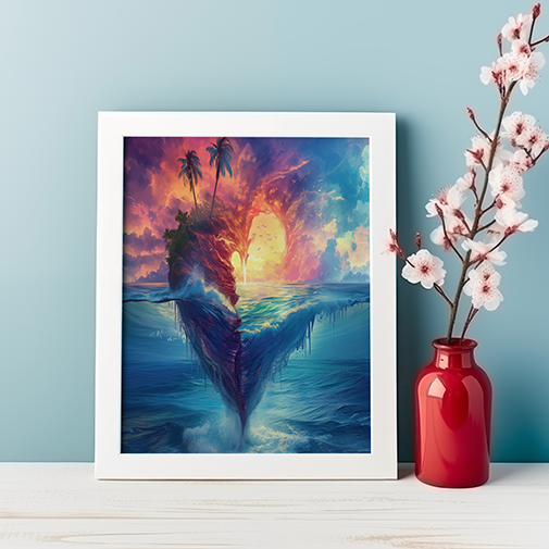 Lovers Island | Acrylic Print