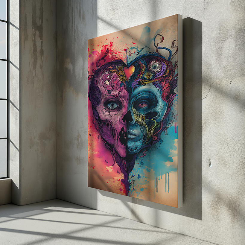 Emotional Expression | Metal Framed Poster