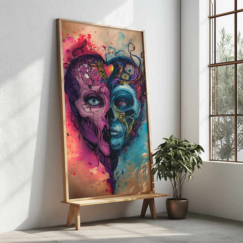 Emotional Expression | Aluminum Print