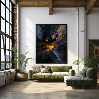 Cosmic Dance | Metal Framed Poster