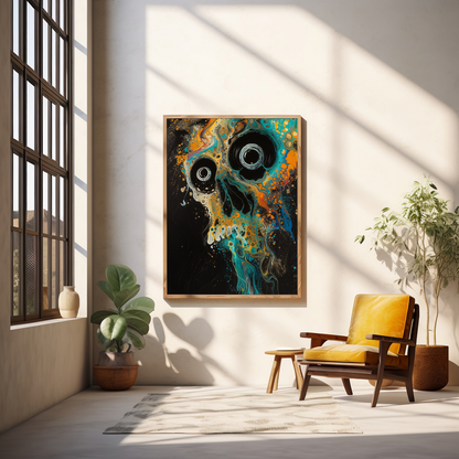 Cosmic Elation | Wooden Framed Poster