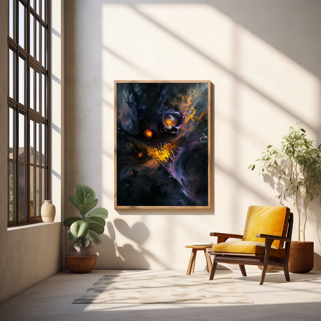 Cosmic Dance | Metal Framed Poster