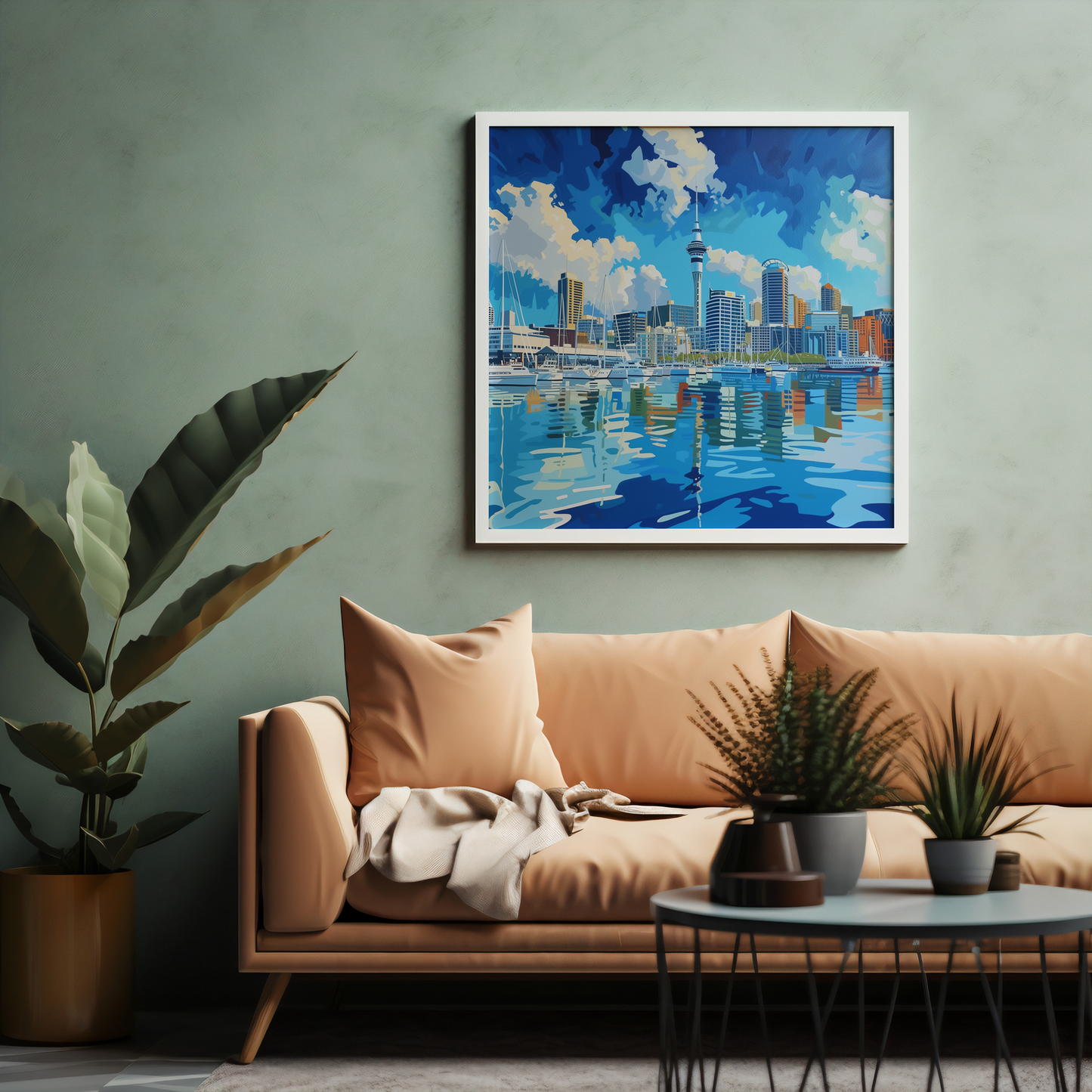 Azure Reflections | Acrylic Print