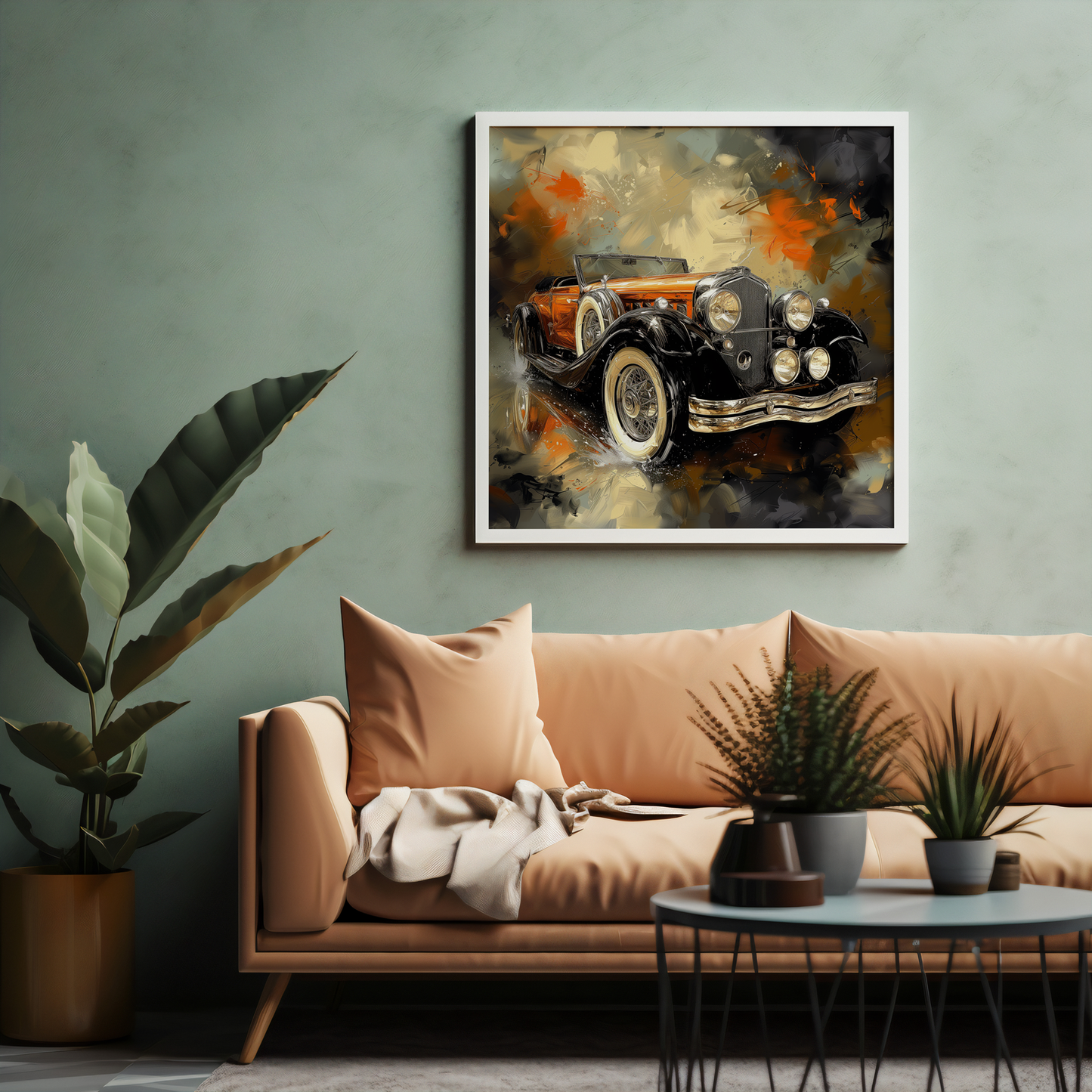 Golden Era Glamour | Acrylic Print