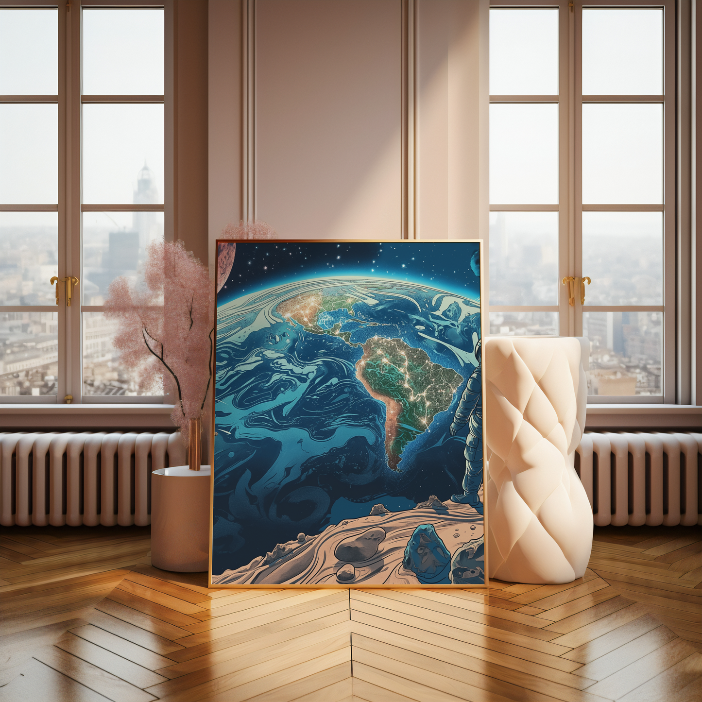 Cosmic Perspective | Wooden Framed Poster