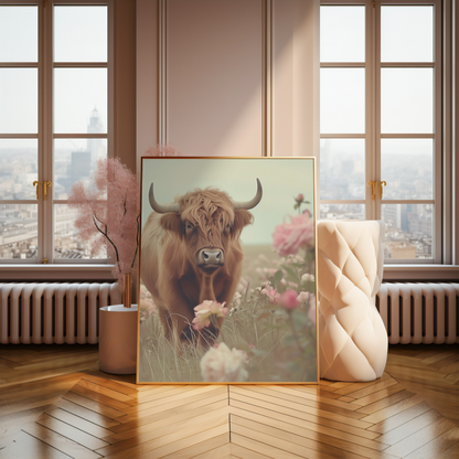 Whispers of the Meadow | Wooden Framed Poster