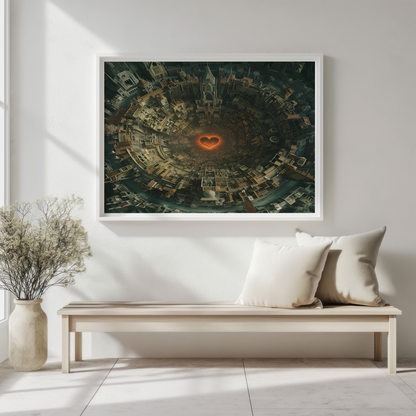 Depths of Love | Metal Framed Poster