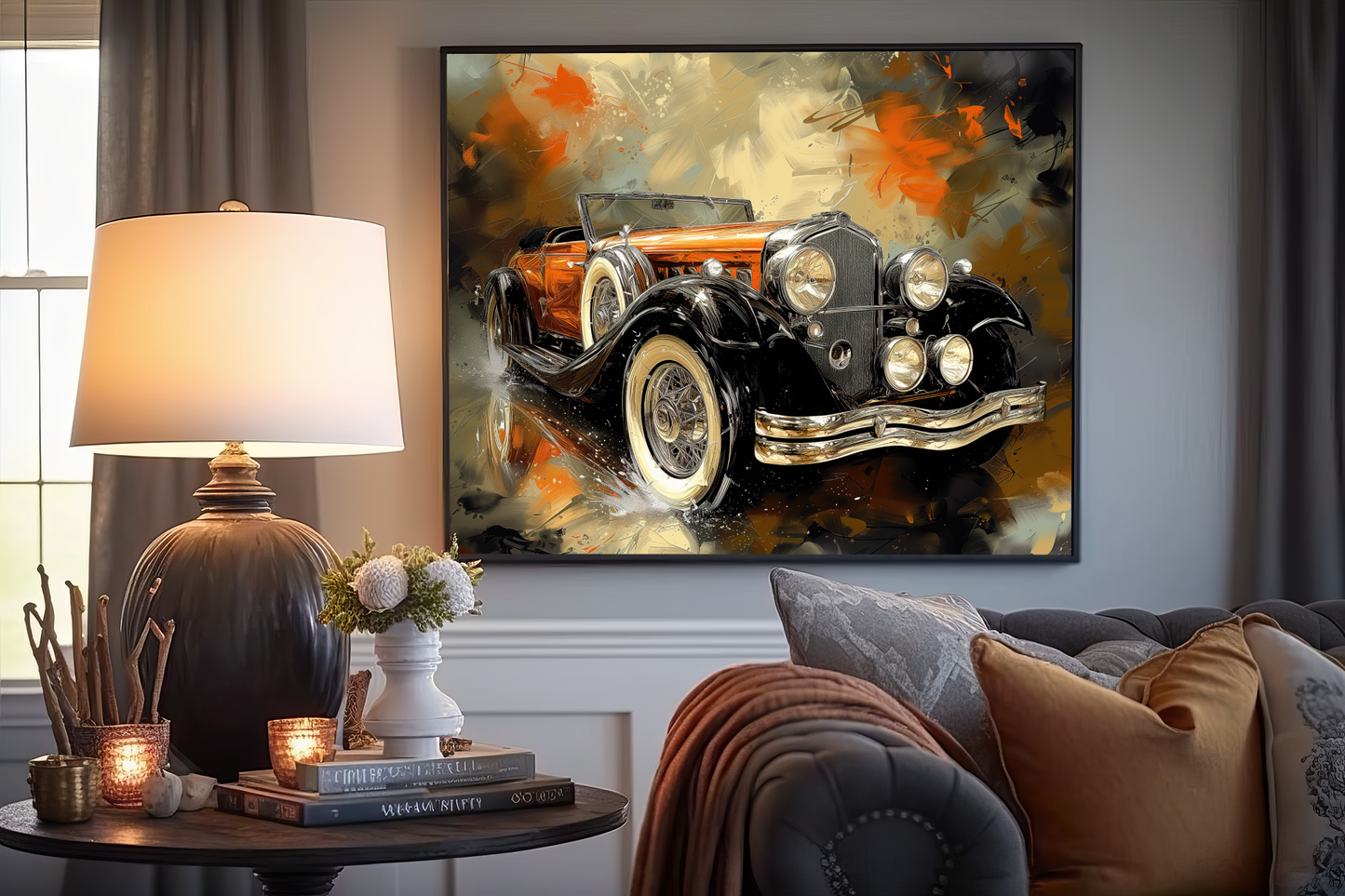 Golden Era Glamour | Acrylic Print