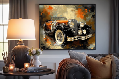 Golden Era Glamour | Canvas